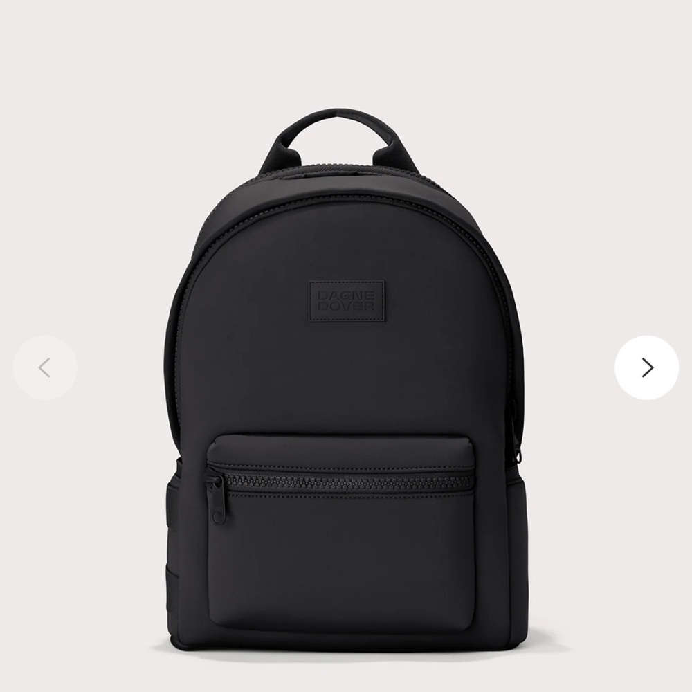 Dagne Dover Large Black Dakota Neoprene Backpack